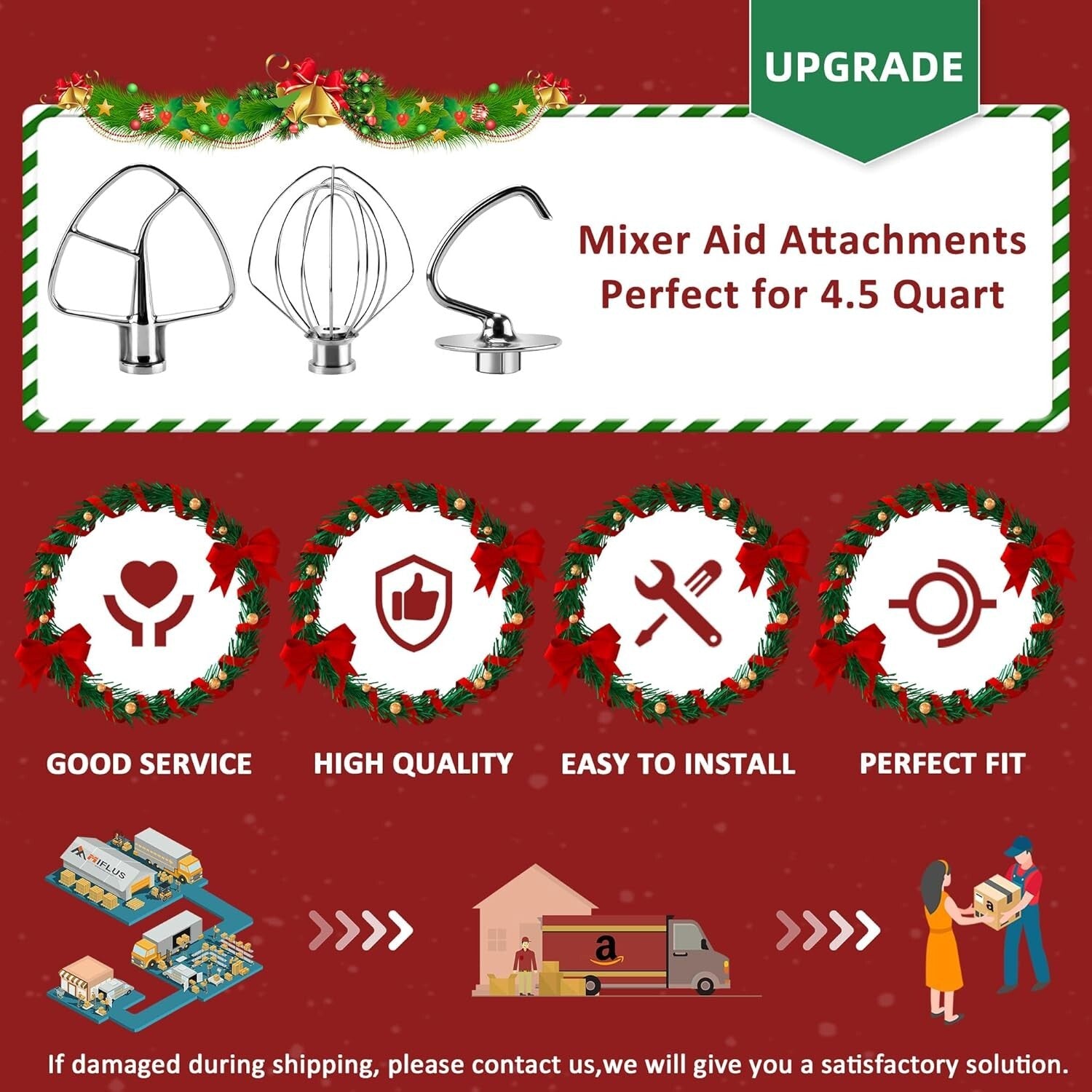 Efficient KitchenAid Stand Mixer Attachments - 4.5 QT Stainless Steel Set