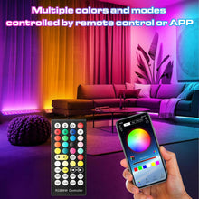 Load image into Gallery viewer, Remote-Controlled 2-Pack LED Stage Wash Light Bar - Perfect for Events &amp; Parties