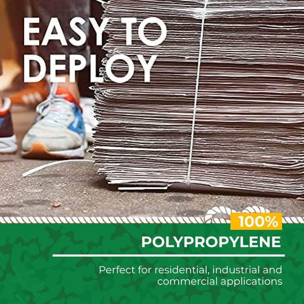 156 lb Polypropylene Tying Twine - Durable Bundling Twine 6300 Ft in White