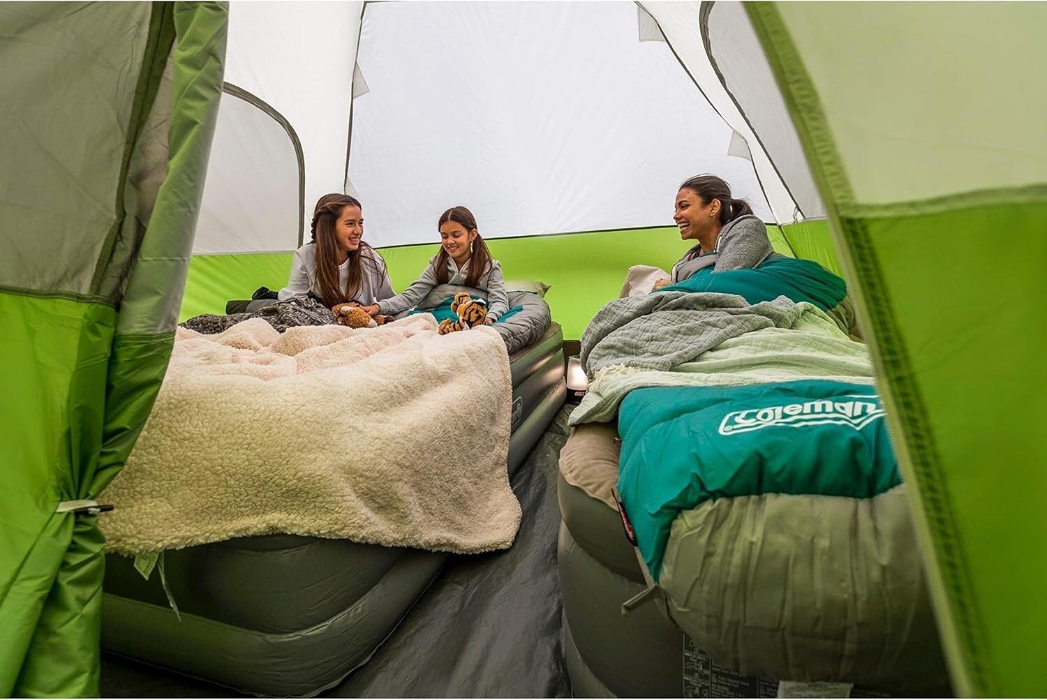 Easy-Setup 6-Person Tent with Bug-Free Screened Porch & WeatherTech Features