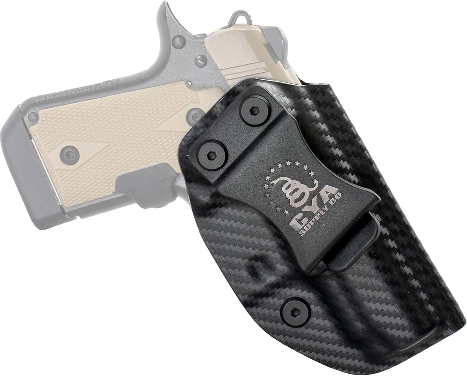 Veteran-Owned IWB Kimber Micro 9 Holster - Adjustable Retention & Angle Features