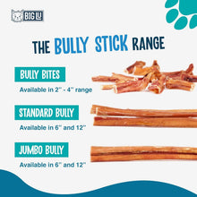 Load image into Gallery viewer, Thick &amp; Digestible 12” Bully Sticks - Grain-Free Treats for All Life Stages