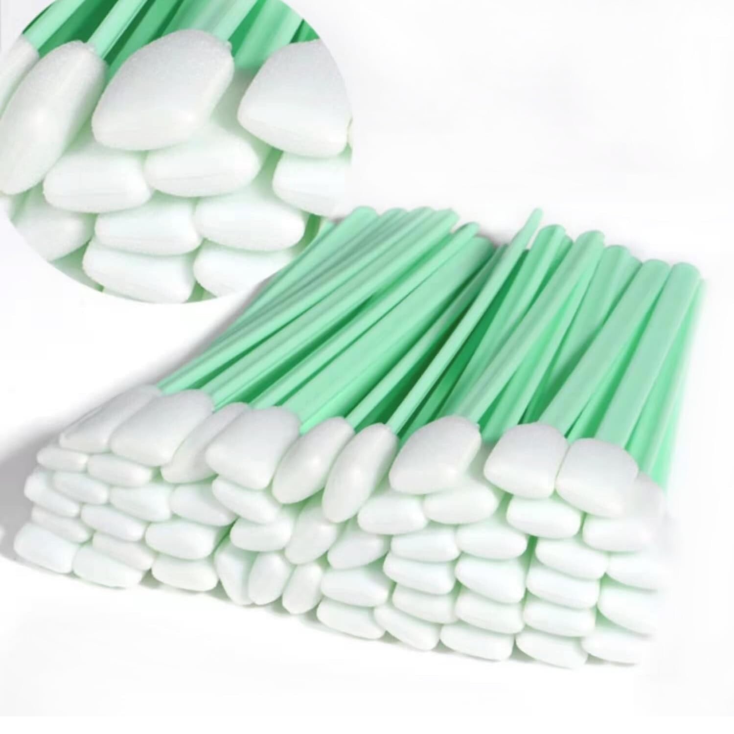 Versatile 400 PCS Foam Swab Set for Printers, Cameras, and Optical Cleaning
