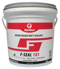 Load image into Gallery viewer, High-Performance Duct Sealant: F-Seal 181, 1 Gallon, Gray - Indoor/Outdoor Use