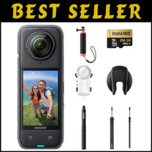 Load image into Gallery viewer, X4 360 Action Camera - 8K Resolution, Rugged Build, and AI Stabilization
