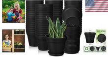 Load image into Gallery viewer, Minimalist 54-Pack of 4-Inch Planters with Drainage for Indoor &amp; Outdoor Use