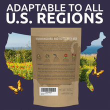 Load image into Gallery viewer, Bulk Wildflower Seed Mix for Butterflies &amp; Hummingbirds - 5 Pounds Fresh Seeds