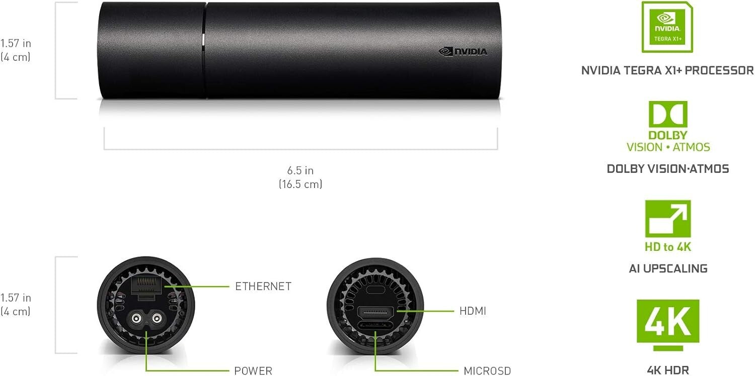 Ultimate SHIELD Streaming Media Player - 4K HDR, Google Assistant & GeForce NOW