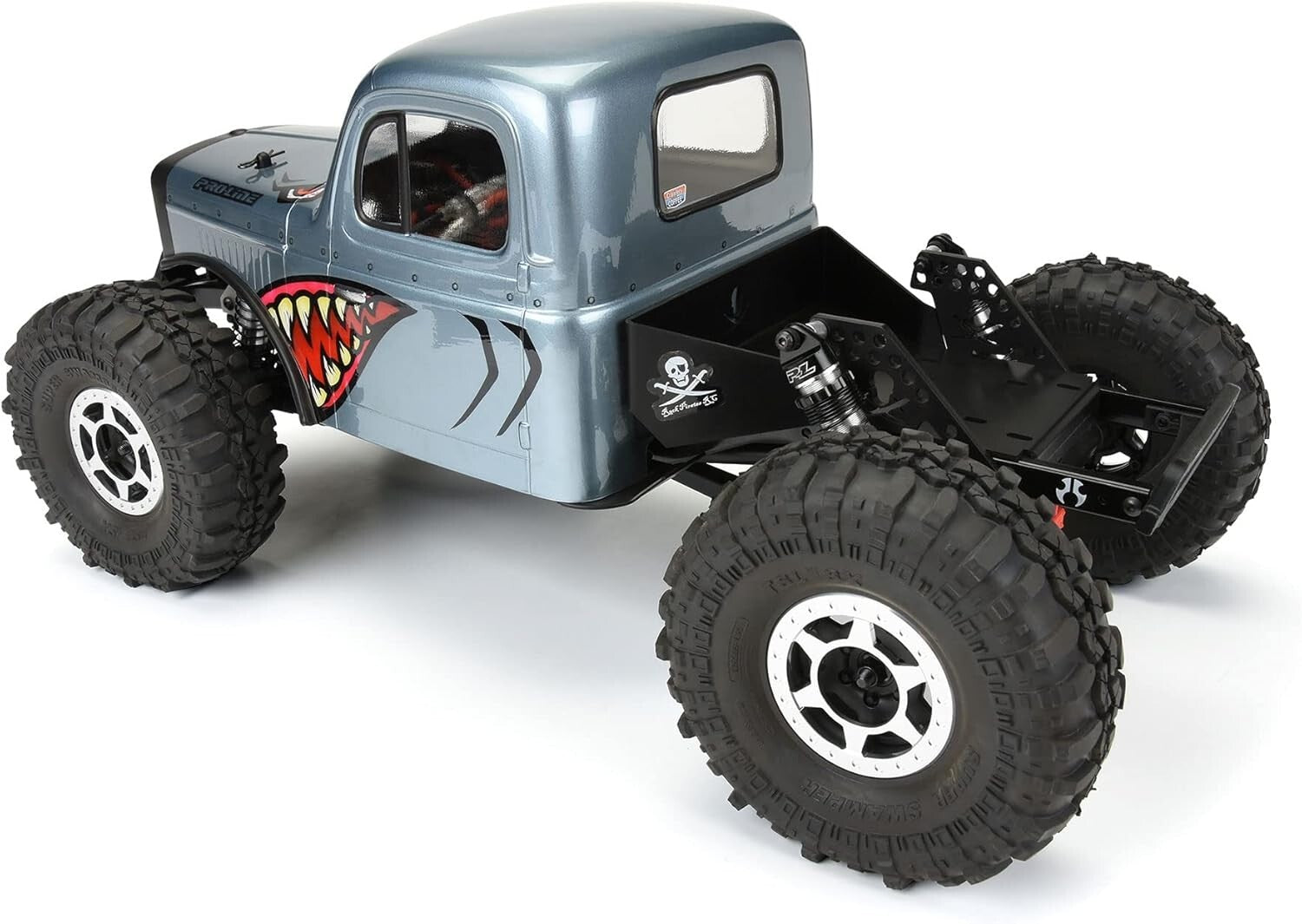 Lightweight 12.3" Crawler Body with Superior Approach Angle & Tire Clearance