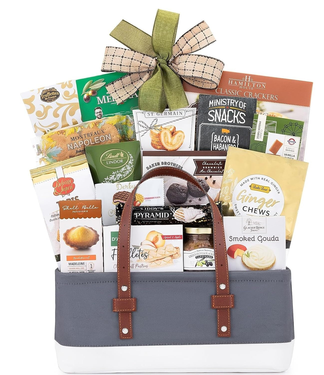Deliciously Assorted Gift Basket - Perfect for Get Well Soon & Congratulations