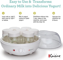 Load image into Gallery viewer, Create Probiotic-Rich Homemade Yogurt: Automatic Maker with Timer &amp; Storage Jars