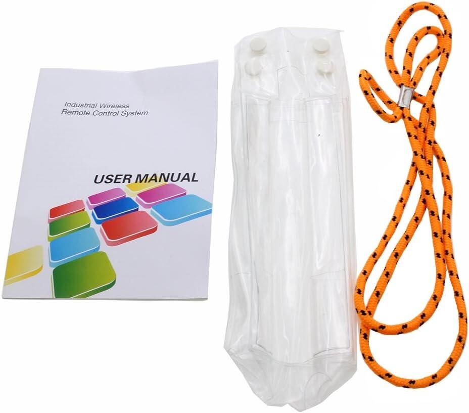 High-Performance Wireless Crane Remote with IP65 Rating and 12-24V Compatibility