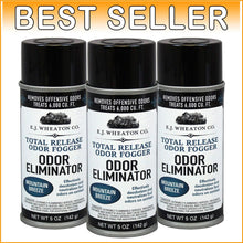 Load image into Gallery viewer, Professional Strength Odor Eliminator Fogger - 3 Pack Mountain Breeze Scent