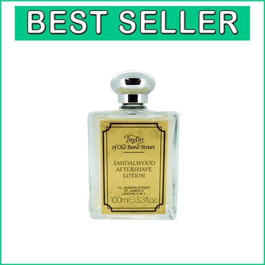 Sophisticated Sandalwood Aftershave Lotion with Fresh Lavender & Lemon - 100ml