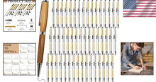 Load image into Gallery viewer, Durable 48 Pcs Slimline Pen Turning Kits - Includes Black Refills for Crafting