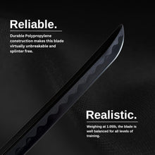 Load image into Gallery viewer, Realistic 39" Polypropylene Martial Arts Sword with Safety Focus &amp; Scabbard