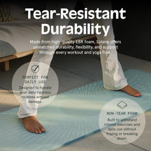 Load image into Gallery viewer, Solana Extra Thick 1-Inch Yoga Mat with Strap - Non-Slip Comfort in Wild Spruce