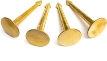 Load image into Gallery viewer, Invisible Brass Survey Marker Set - 4 Flush Boundary Stakes for Property Lines