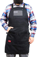 Load image into Gallery viewer, Stylish JayCee Apron for BBQs &amp; Cooking - 5 Pockets and Adjustable Fit
