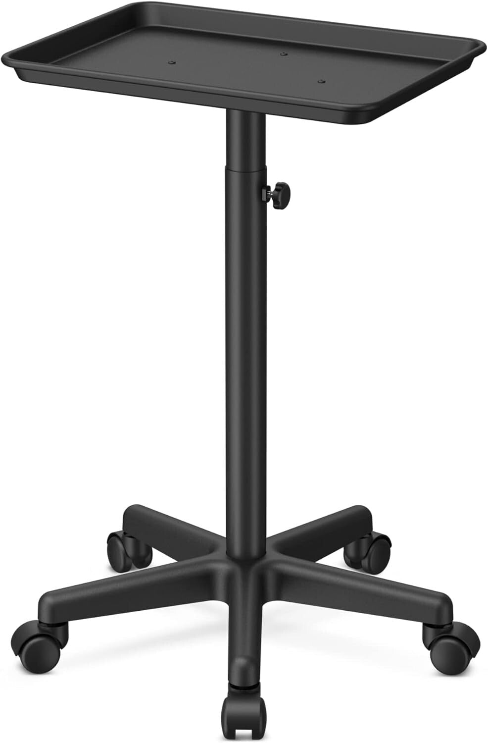 Durable Aluminum Salon Tray with 360° Swivel Wheels - Ideal for Professionals