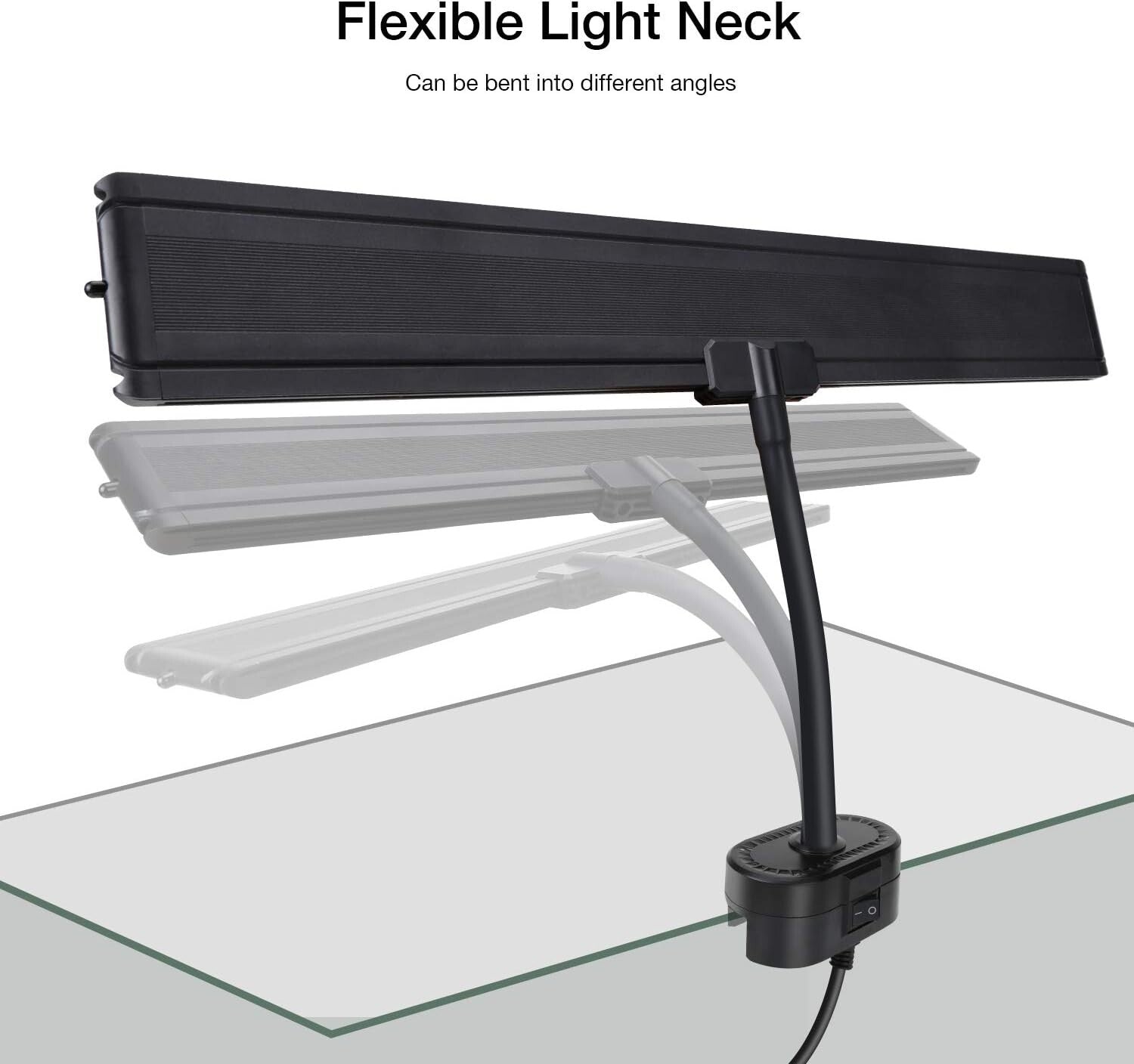 Energy-Efficient Aquarium LED Light with 24-Hour Sunlight Cycle - 20.4 Inch