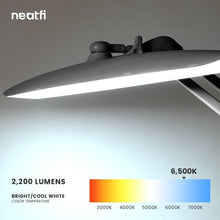 Load image into Gallery viewer, Flicker-Free 2,200 Lumens Adjustable Desk Lamp - Perfect for Hobbies &amp; Crafts