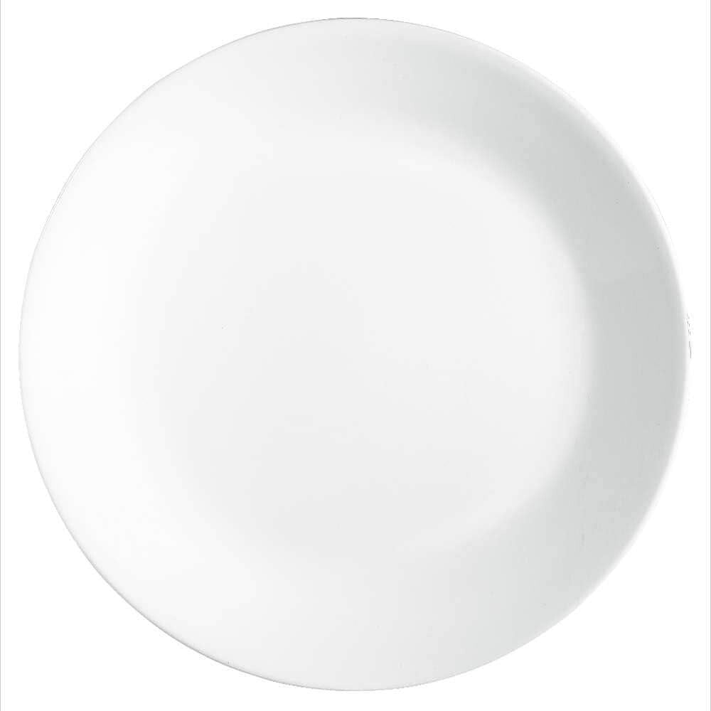 Vitrelle 38-Piece Dinnerware Set for 12 - Lightweight & Chip-Resistant White