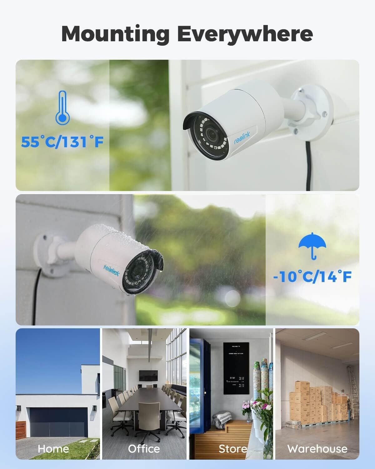 Full HD 5MP Outdoor Security System - 4 Wired Cameras, 2TB Storage & Easy Setup