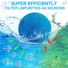 Load image into Gallery viewer, 5.5 lbs Eco-Friendly Swimming Pool Filter Balls Replace 250 lbs Sand Efficiently