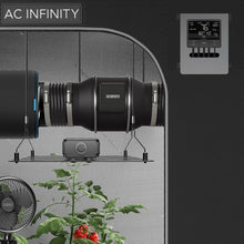 Load image into Gallery viewer, Smart 6” Inline Fan with Real-Time Climate Control - Perfect for Indoor Gardens