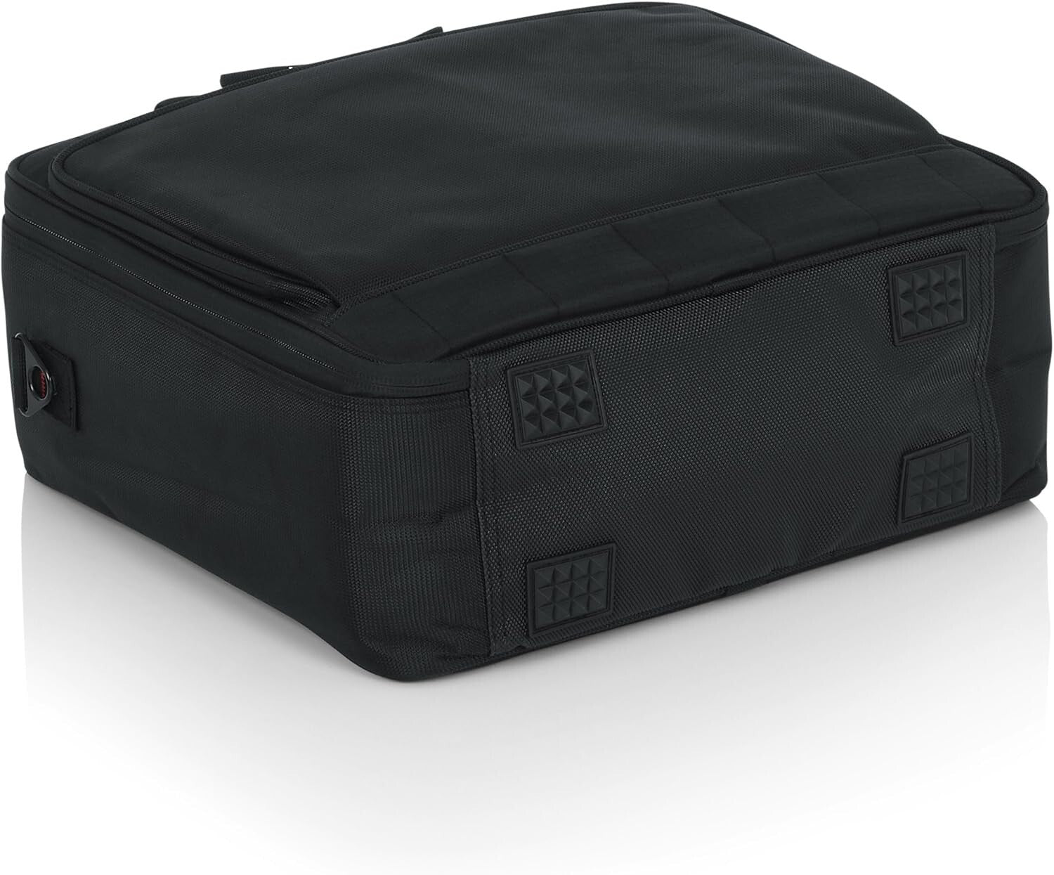 Lightweight Nylon Mixer Equipment Bag with Dual-Layer Padding - 15.5x15x5.5