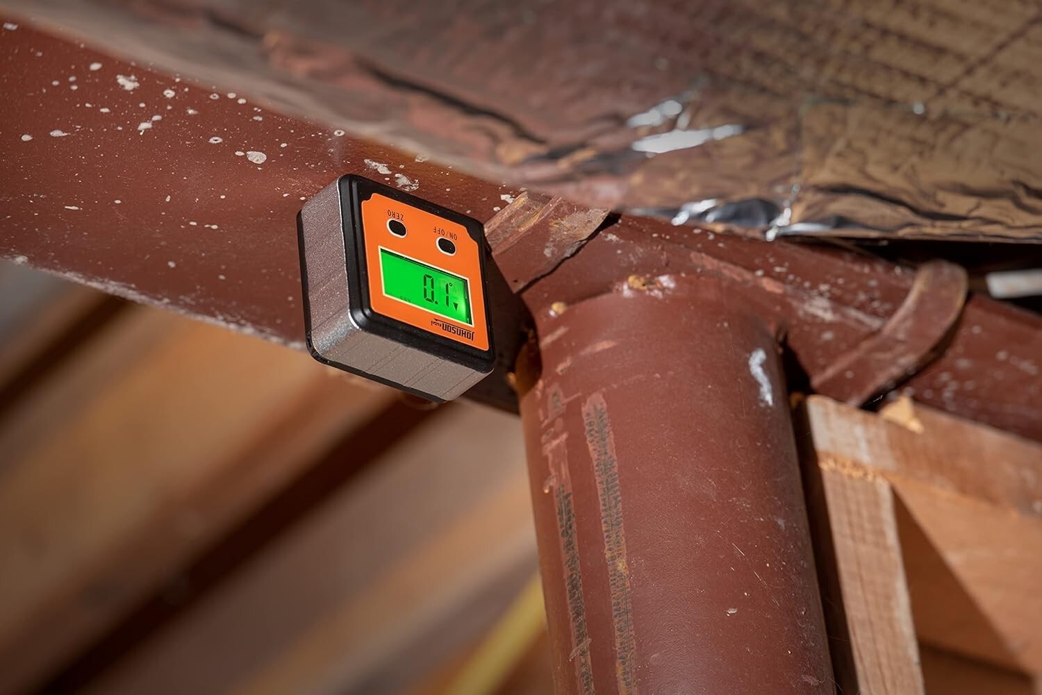 2-Button Magnetic Digital Angle Locator - Accurate Pitch Measurement Tool