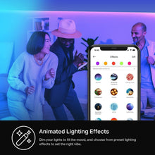 Load image into Gallery viewer, Smart RGB LED Strip 32.8ft with App Control, Voice Activation &amp; Custom Colors