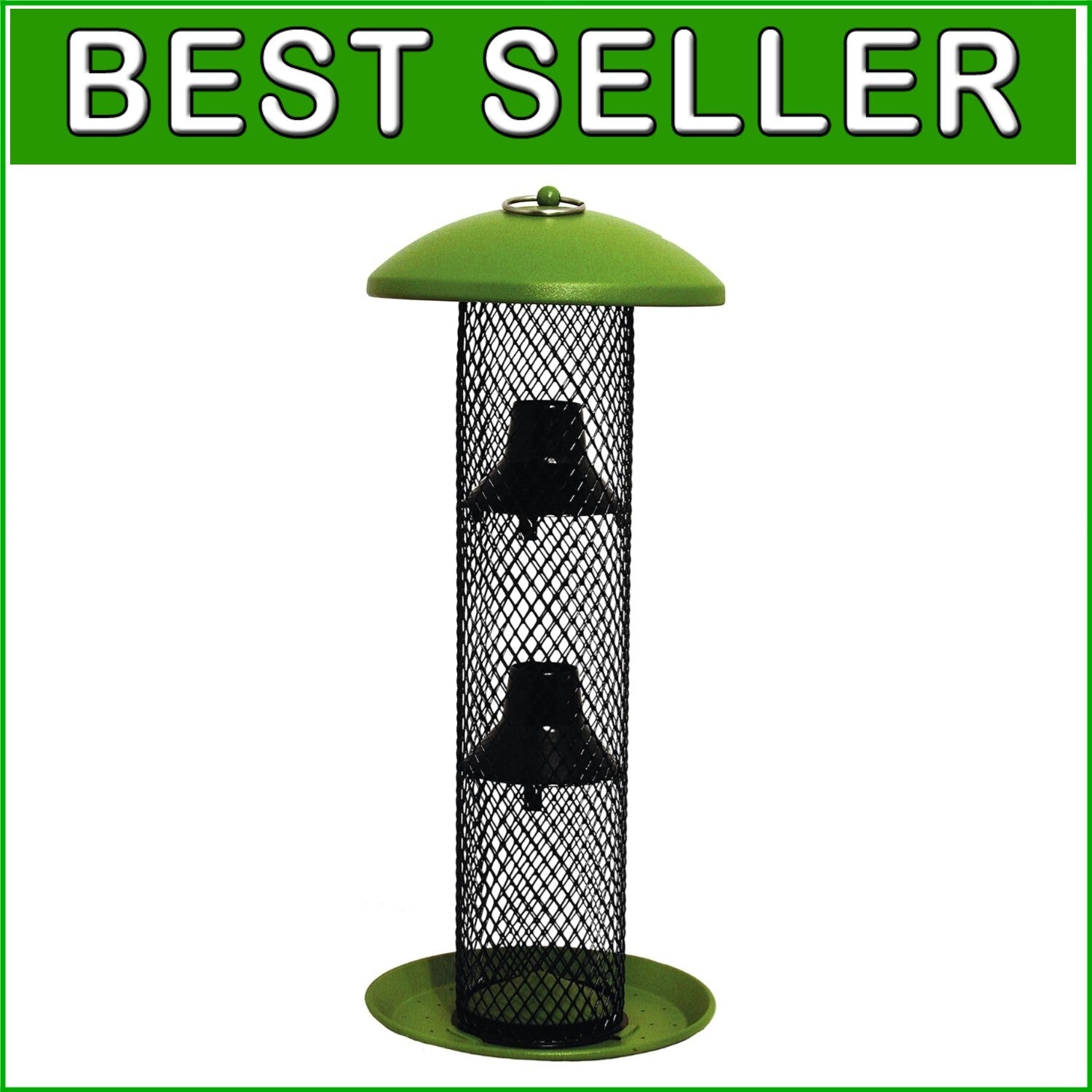Premium 1.5 lb Capacity Sunflower Tube Bird Feeder - Ideal for Bird Enthusiasts
