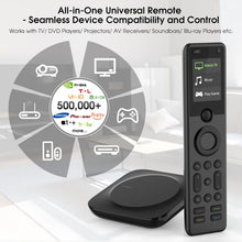 Load image into Gallery viewer, Effortless X1S Universal Remote: Smart Home Integration, Macro Buttons Included
