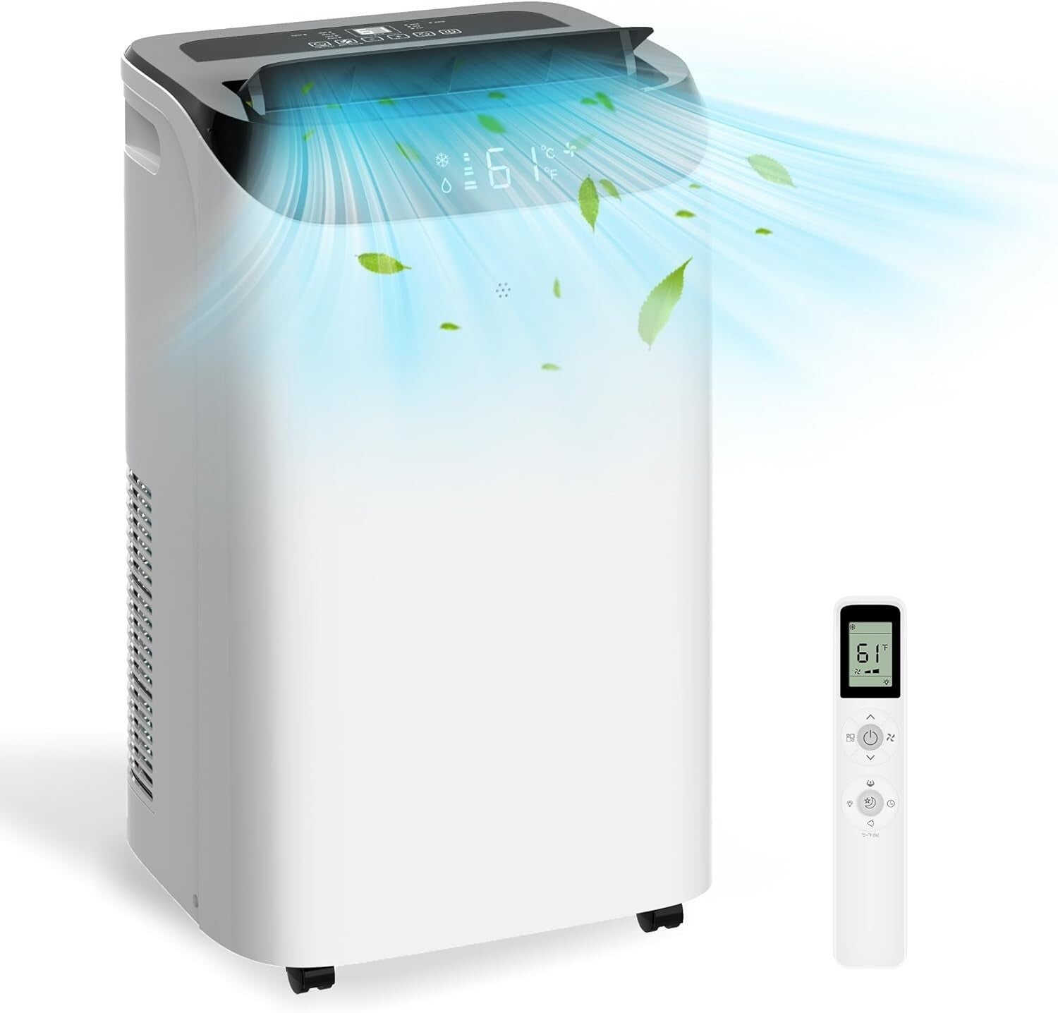 14,000 BTU Energy-Saving Portable Air Conditioner - 700 Sq.Ft Cooling Power