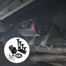 Load image into Gallery viewer, Heavy-Duty 4 Trumpet Air Horn System with Anti-Corrosion Finish - 150 PSI
