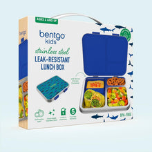 Load image into Gallery viewer, Multi-Compartment Kids Lunch Box - Leak-Proof &amp; Stylish Shark Design for Ages 3+