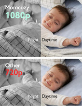 Load image into Gallery viewer, Reliable Baby Monitoring: 5" HD Display with Infrared Night Vision &amp; Lullabies