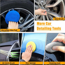 Load image into Gallery viewer, Professional 39-in-1 Car Wash Kit with Adjustable Long Handle &amp; Microfiber Tools