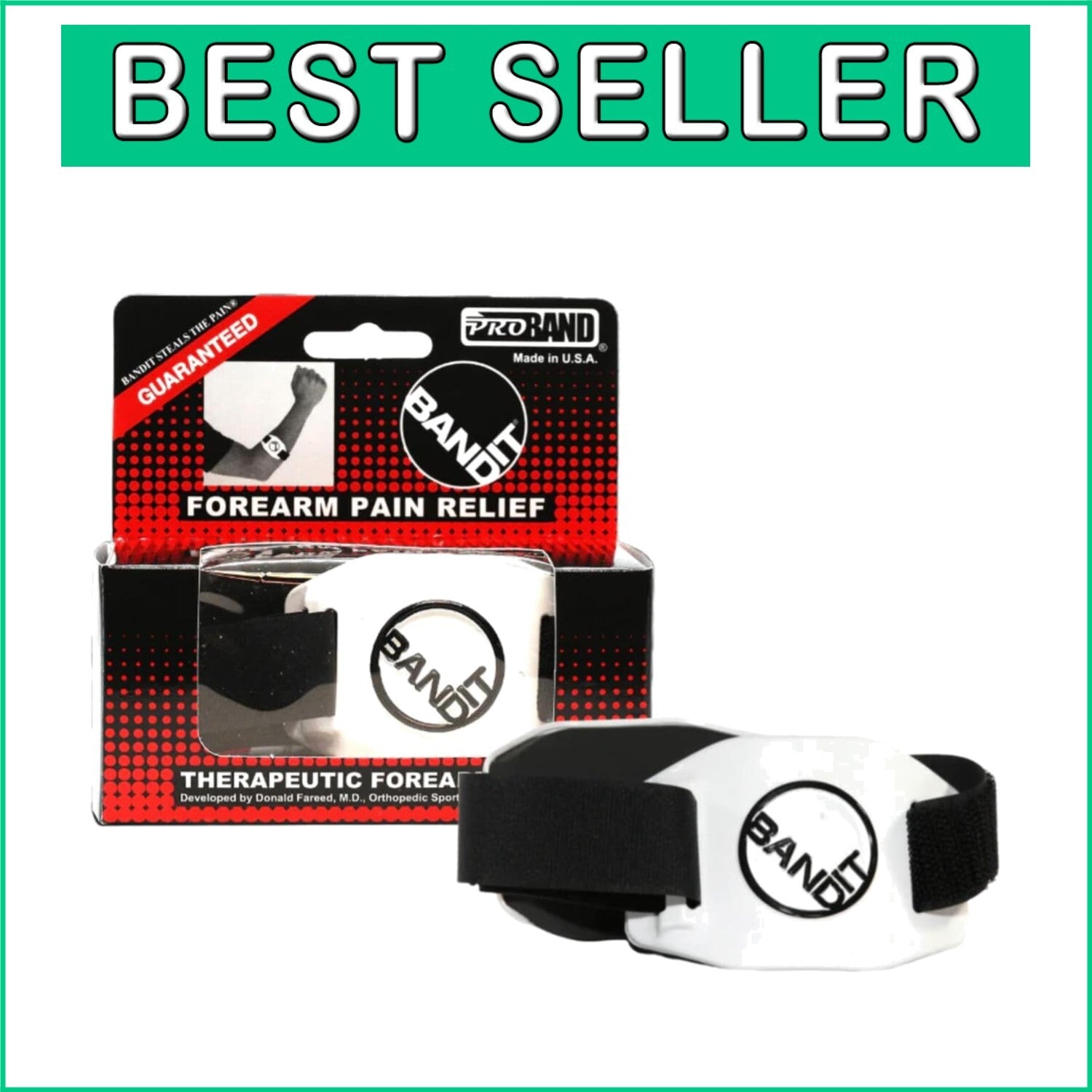 Anatomically Designed Compression Band for Tendonitis and Carpal Tunnel Relief