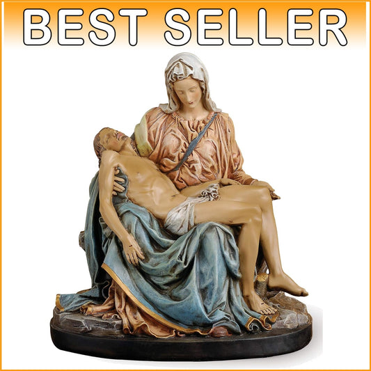 Renaissance Collection La Pieta Figure - Thoughtful Religious Gift, 10" Tall