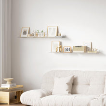 Load image into Gallery viewer, Invisible Wall Shelves for Kids &amp; Adults - 35.5x5.5 Floating Storage Solution
