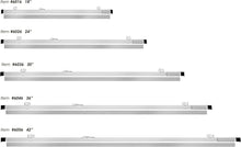 Load image into Gallery viewer, Pack of 6 Sturdy 36" Blueprint Clips - Ideal for Document Organization &amp; Display