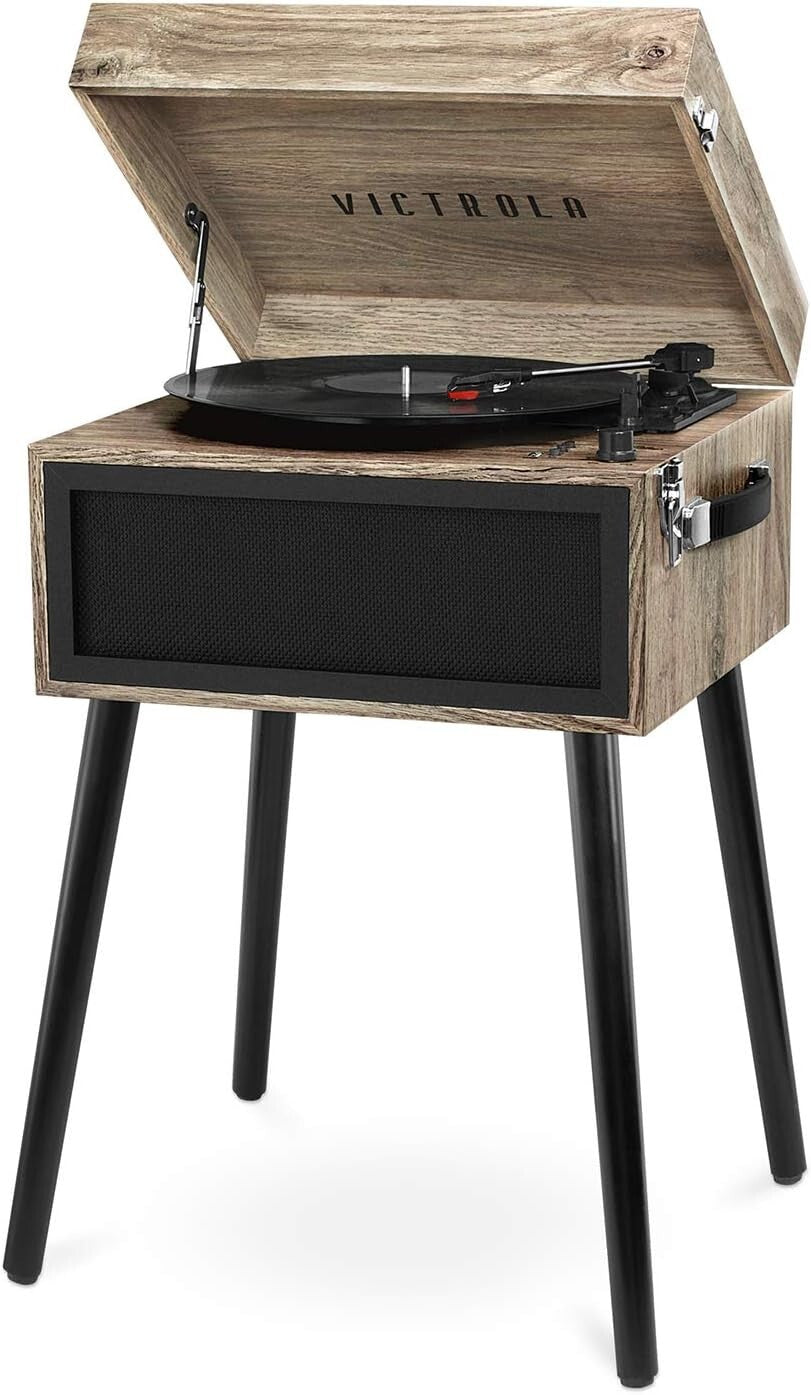 All-in-One 5-in-1 Music Center: Liberty Turntable with Bluetooth & USB Recording