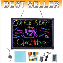 Load image into Gallery viewer, Illuminated Dry Erase Board with 48 Unique Flash Styles - Ideal for Restaurants