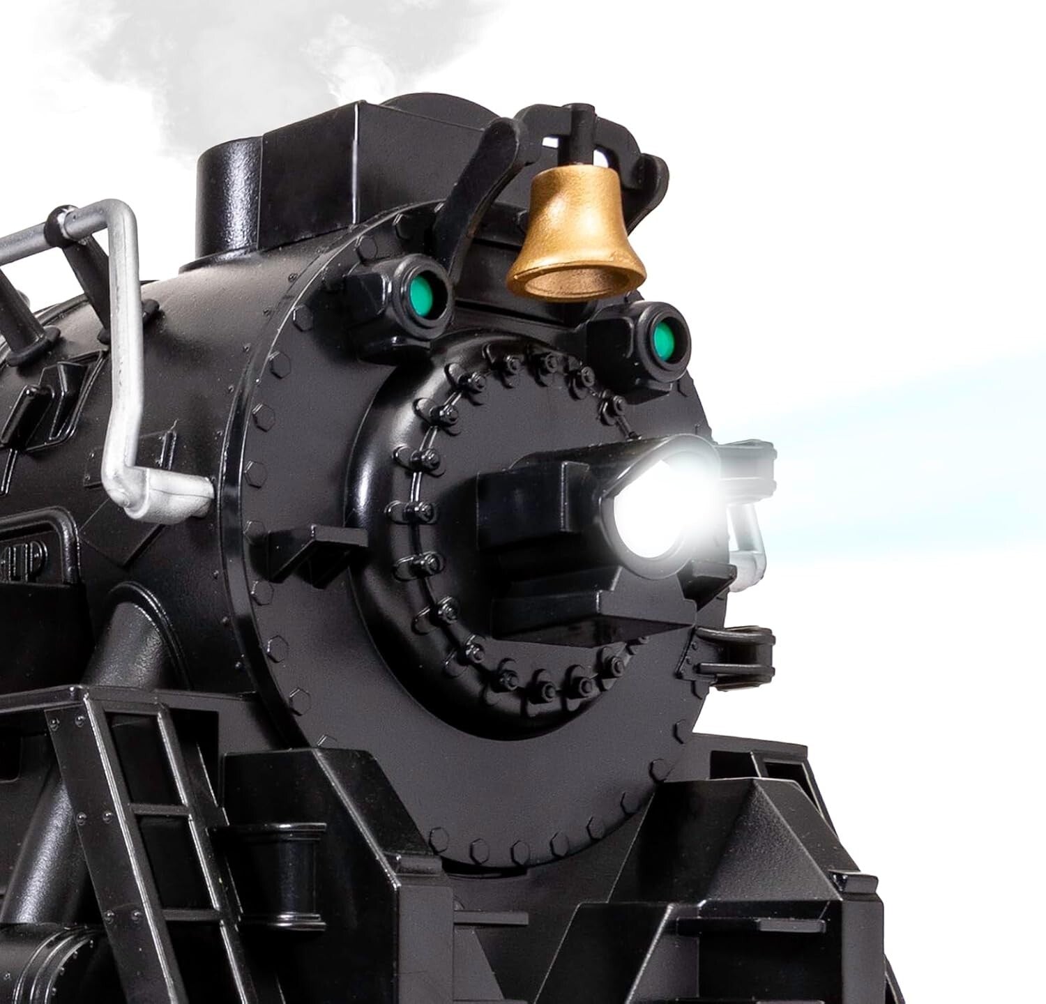 Deluxe Bluetooth Polar Express Toy Train with Smoke Effects & Tracks for Ages 4+