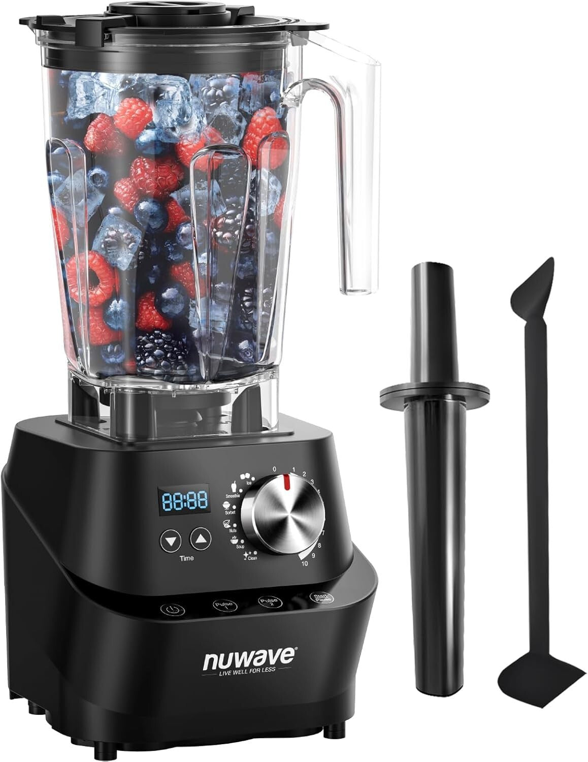 Professional-Grade Infinity Blender with 10 Speeds & Self-Cleaning Feature