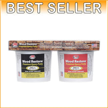 Load image into Gallery viewer, Hand Mixable Clear Epoxy Putty for Quick Wood Repairs - 64 oz. Premium Quality
