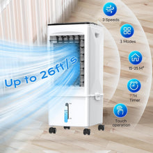 Load image into Gallery viewer, 3-in-1 Portable Evaporative Air Cooler with 9.5L Water Tank &amp; Remote Control